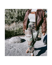 Load image into Gallery viewer, Luxe Leather- The Brown Bomber
