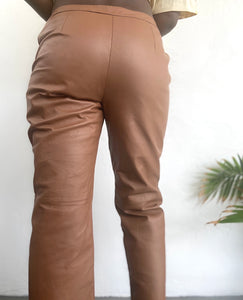 Luxe Leather-Trousers